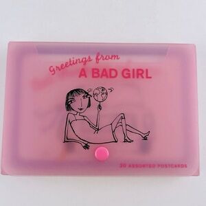 Chronicle Books | Postcard Set | Greetings from A BAD GIRL